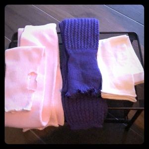 Set of 3: Leg warmers